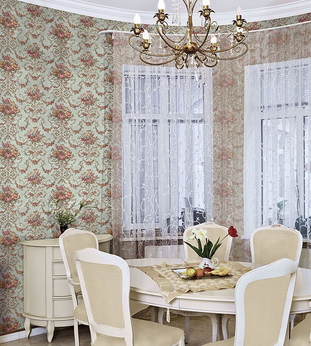 monogram in het interieur van de keuken