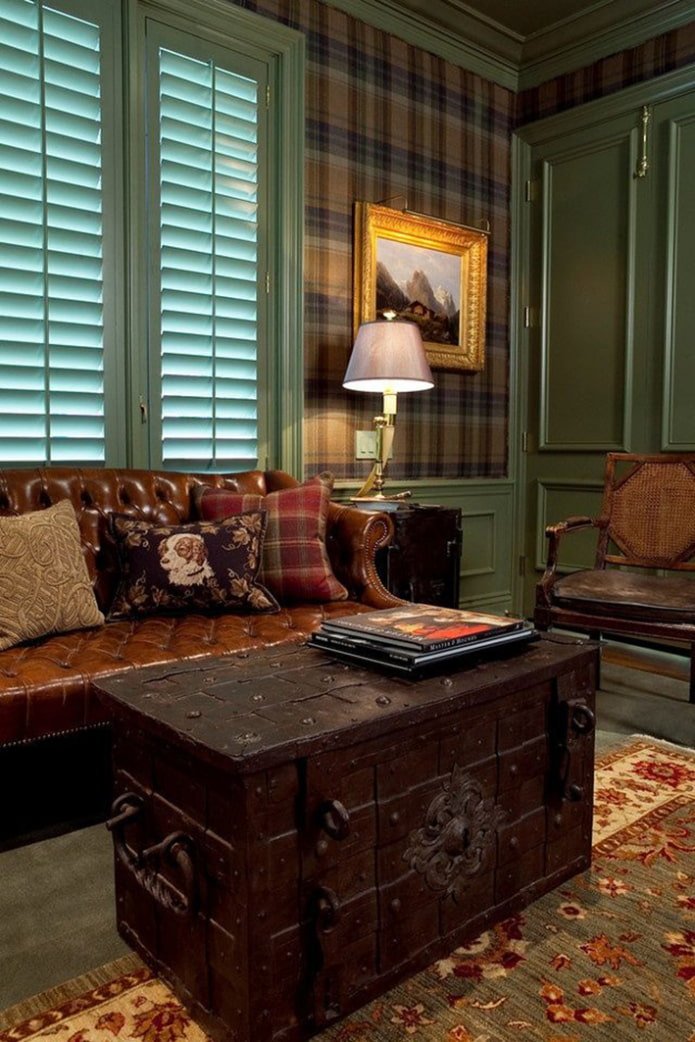 Kooi in het interieur