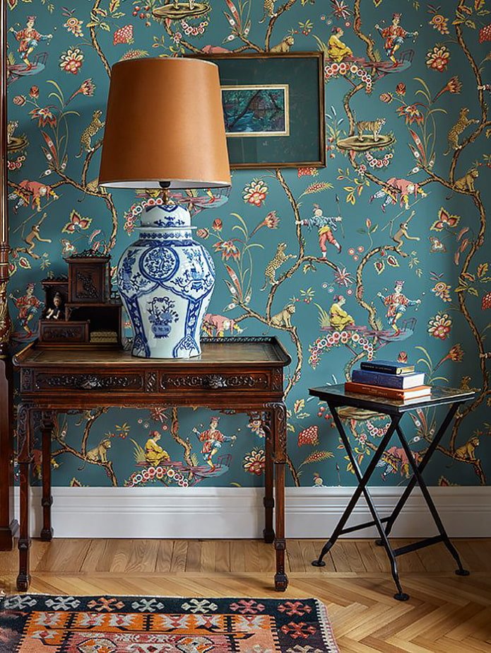 Fragment van het interieur 
