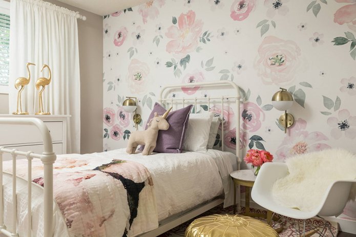 behang in de kinderkamer