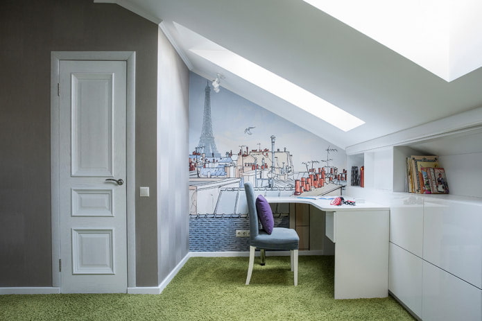 Parijs op behang