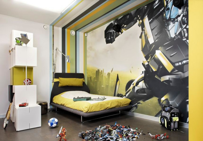 transformers op fotobehang