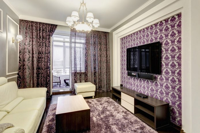 muur achter de tv
