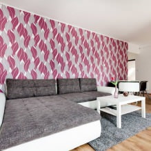 Achtergrond in het interieur van de woonkamer-14