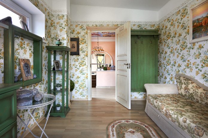 Interieur in Proven?aalse stijl