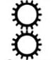 pictogram voor zeer lichtecht behang