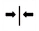 pictogram op behang dat op hetzelfde niveau aansluit