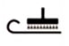 pictogram voor het aanbrengen van lijm op behang