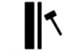 schokbestendig behangpictogram