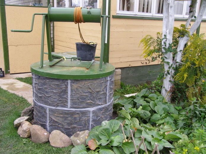 putdecoratie met pleisterwerk
