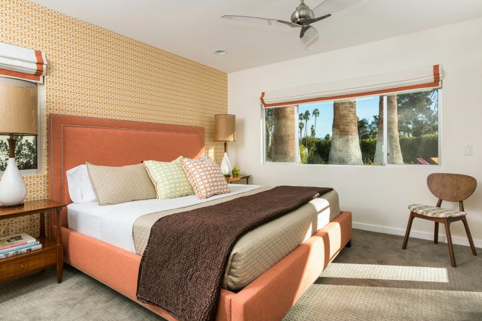 behang in de slaapkamer