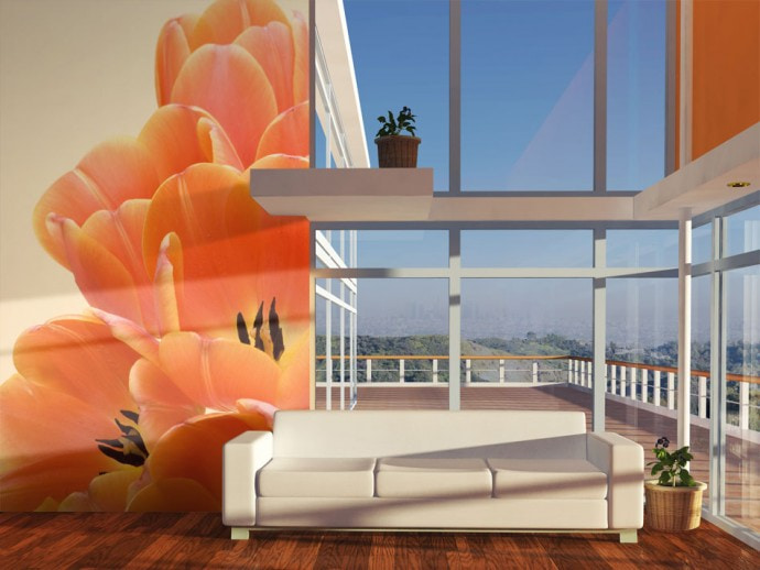 Achtergrond met 3D-patroondecoratie