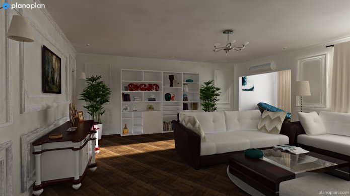 ruime woonkamer