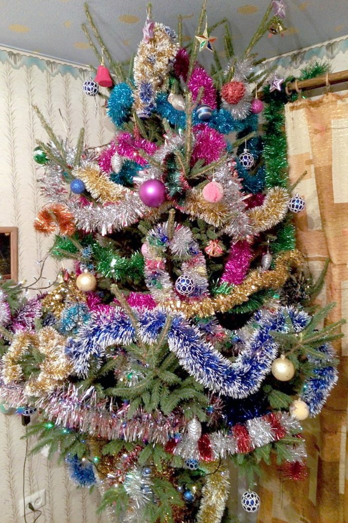 Veel kerstversiering