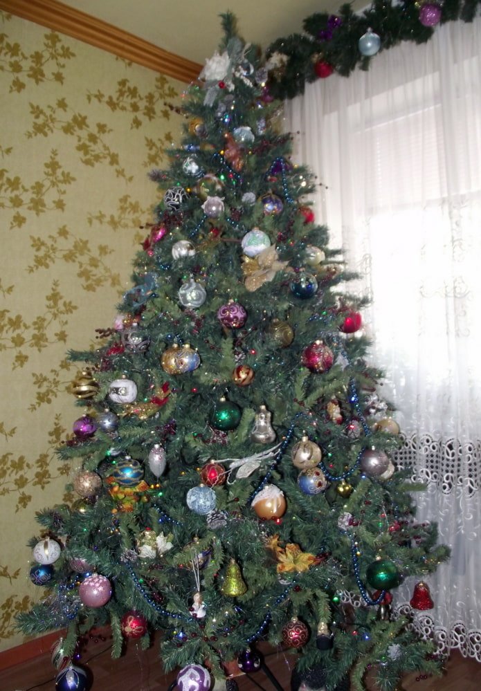 Slordige kerstboom