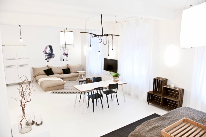 Scandinavische woonkamer