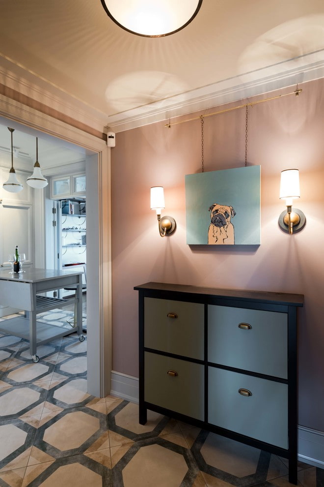 hulpverlichting in het interieur van de gang