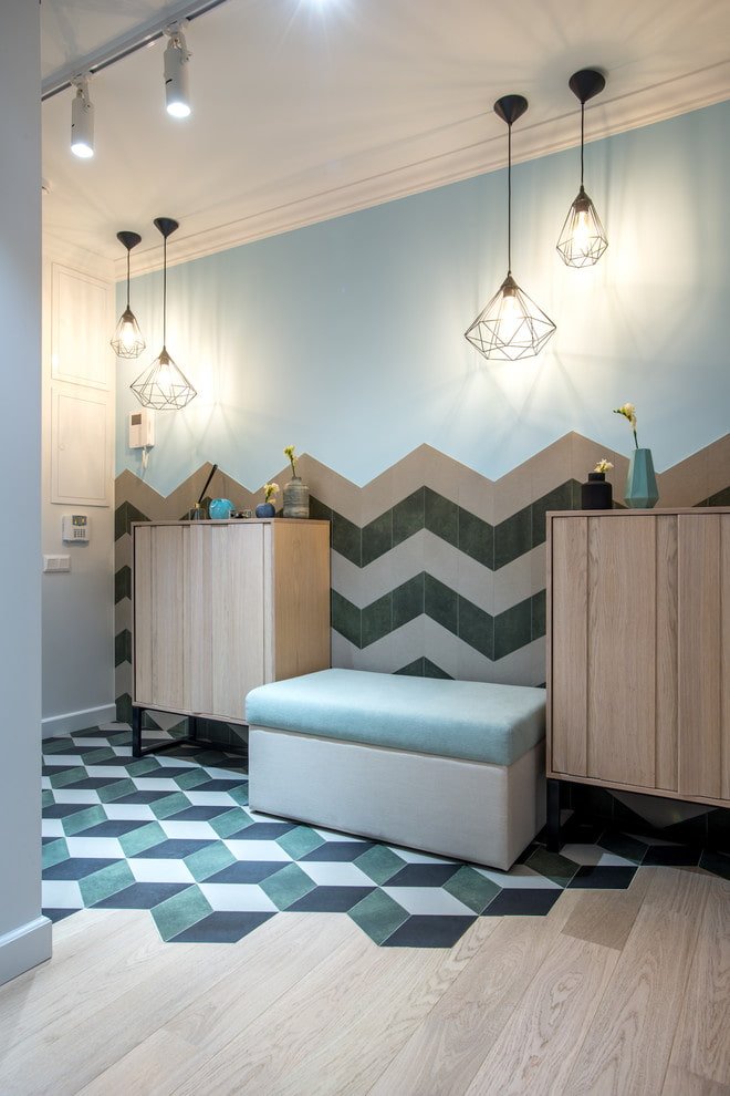 verlichting in het interieur van de hal