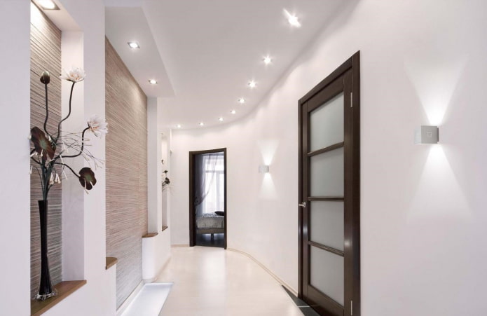 verlichting in het interieur van de hal