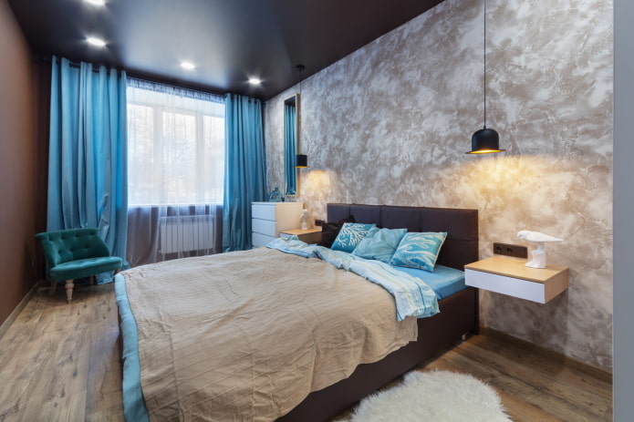 spots op een mat plafond