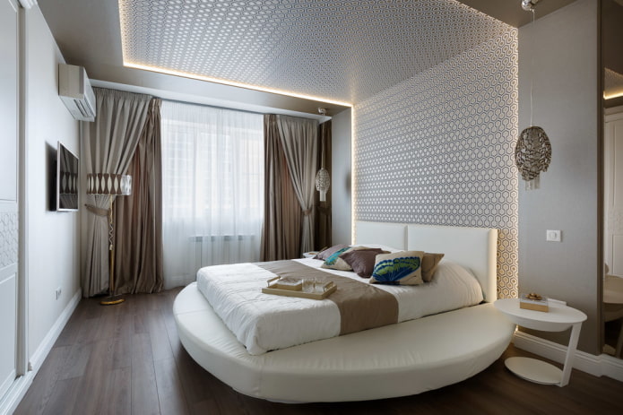 Slaapkamer zonder kroonluchter
