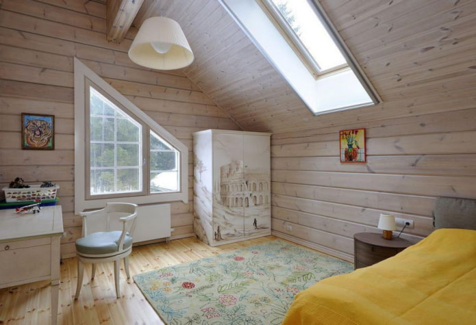 kinderkamer op zolder