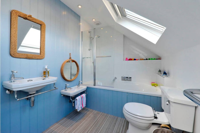 badkamer op zolder