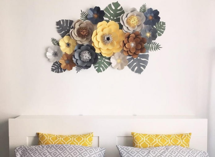 papieren wandpaneel in het interieur