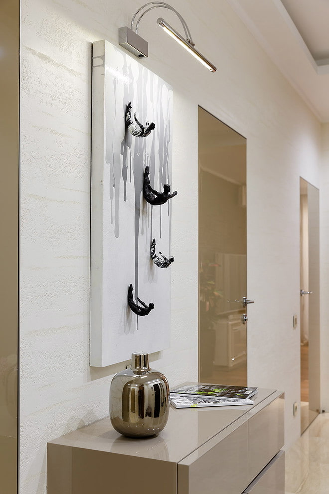 3D-wandpaneel in het interieur