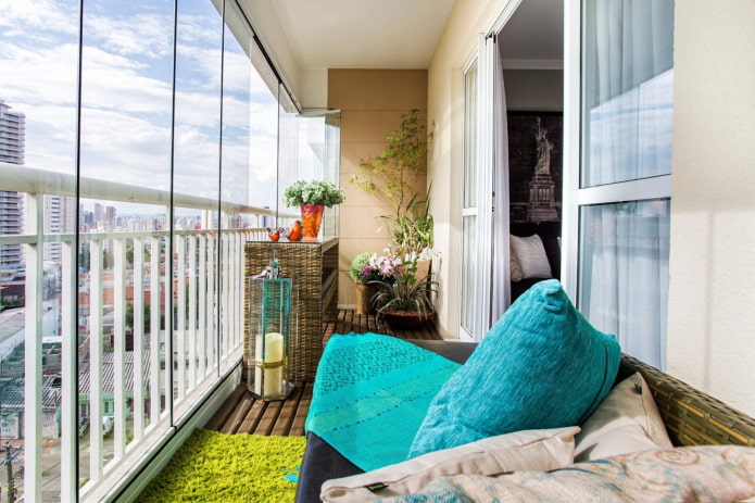 frameloze beglazing van het balkon