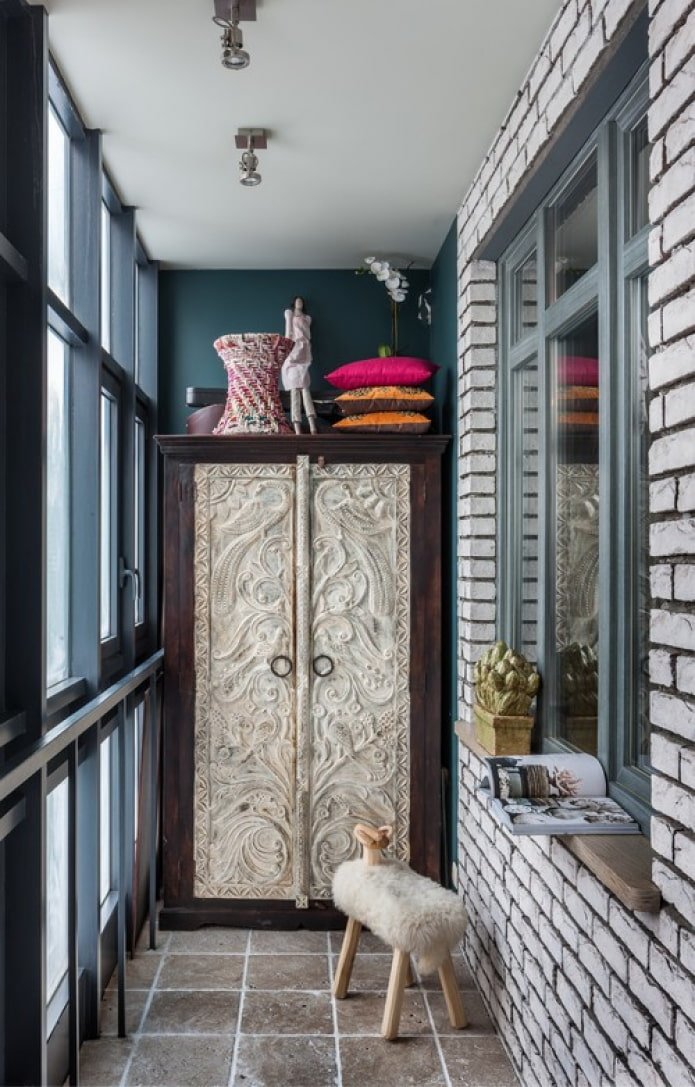 fusion style balkon