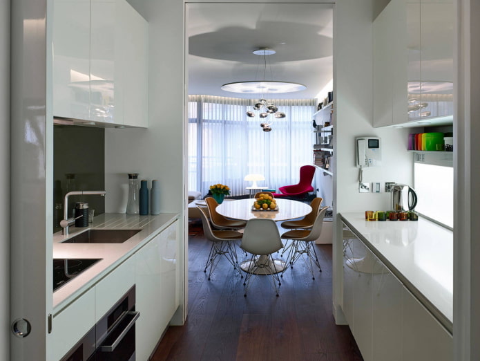 eethoek buiten de keuken