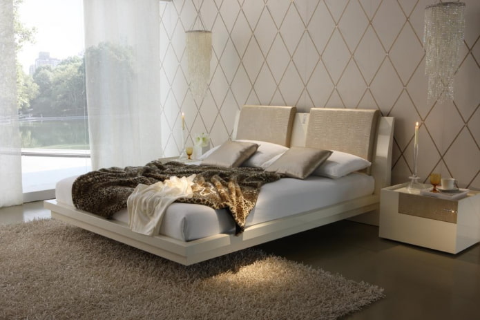rechthoekig zwevend bed