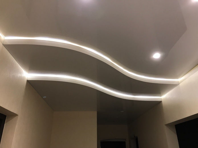 multi-level ceiling structure