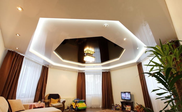 multi-level ceiling structure