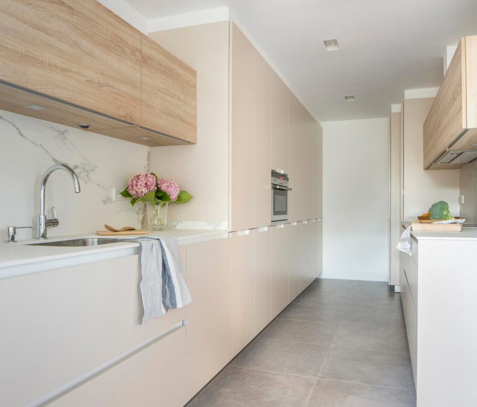 ivoorkleurige keuken