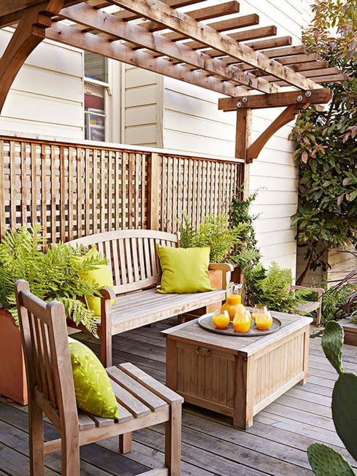 pergola's in de tuin