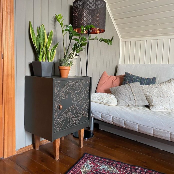 Kast in het interieur