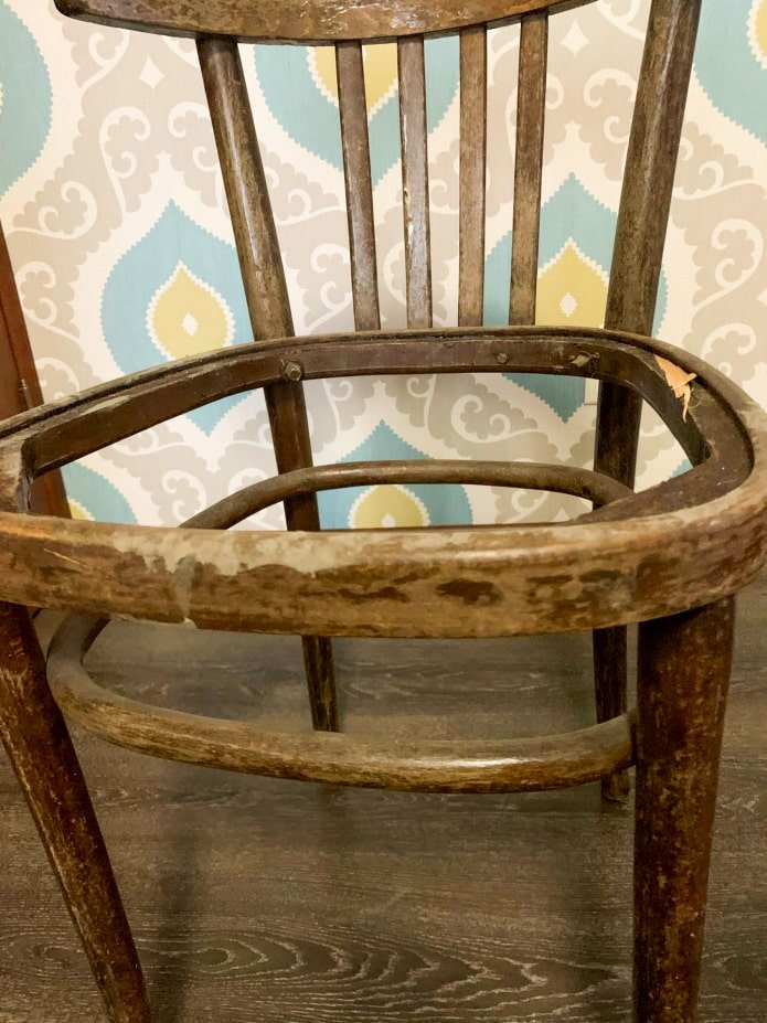 Stoel voor renovatie