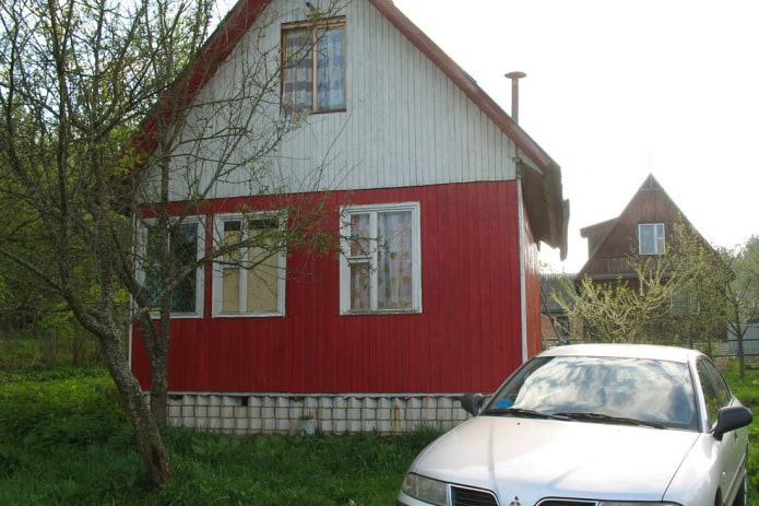 Huis voor de renovatie
