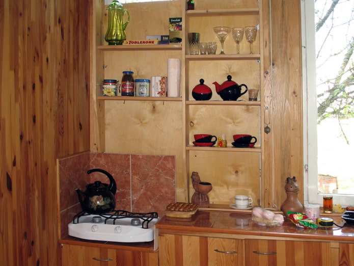 Keuken voor de renovatie