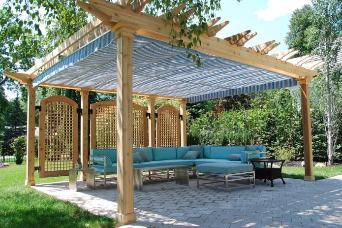 houten pergola
