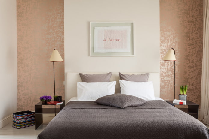 Vliesbehang in de slaapkamer