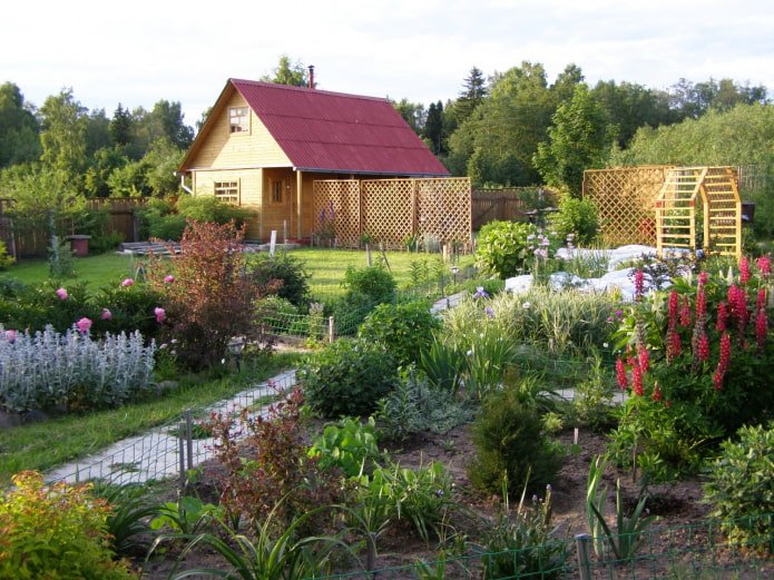 eenvoudig landschapsontwerp