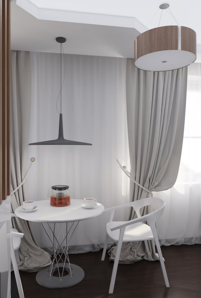 keuken in het interieur van een appartement van 54 m?.