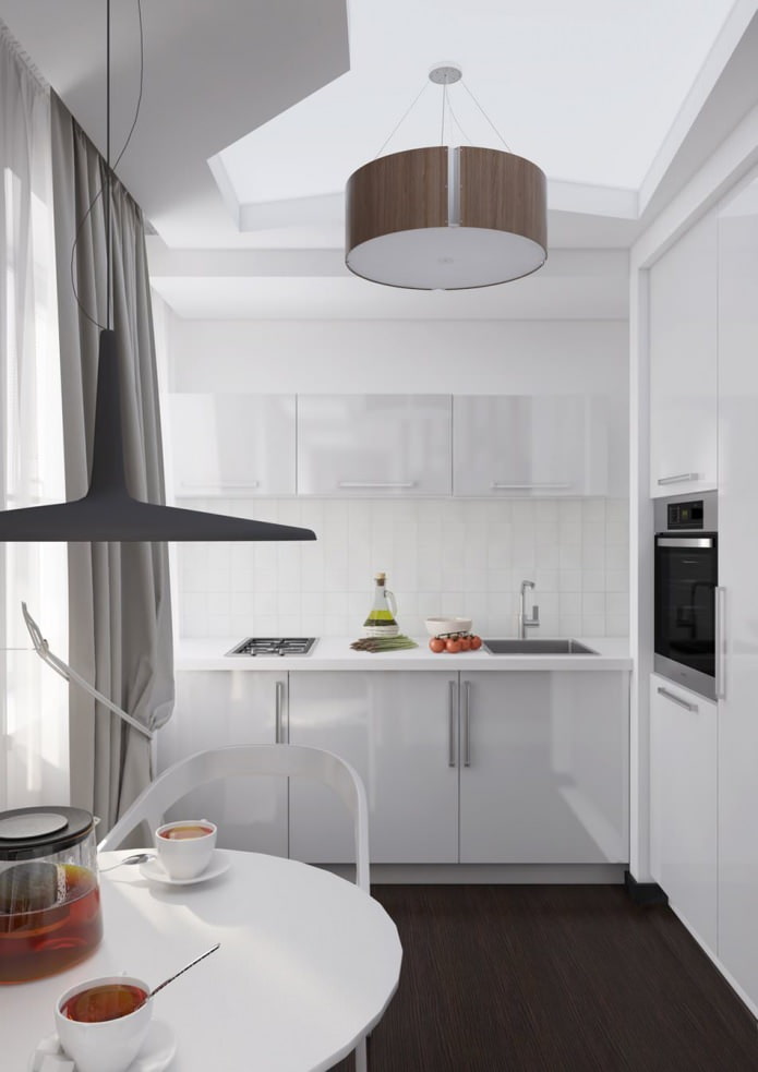 keuken in het interieur van een appartement van 54 m?.