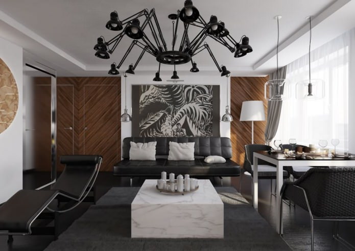 interieur van appartement 54 m?.