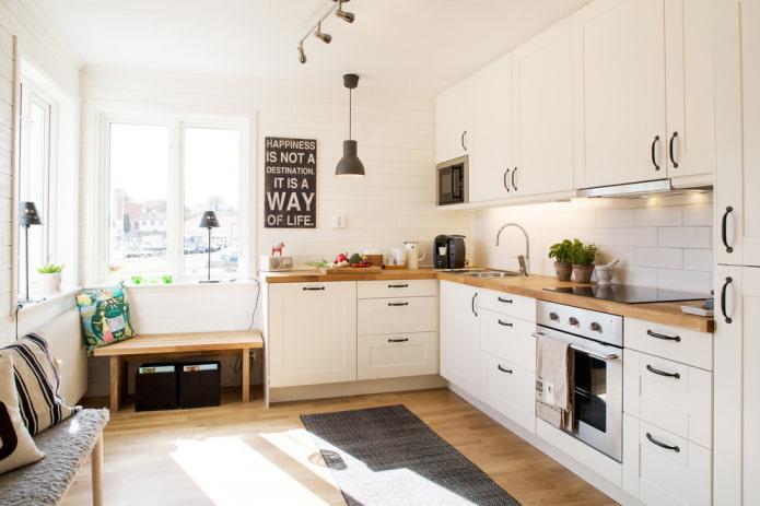 Tegels in de Scandinavische stijl