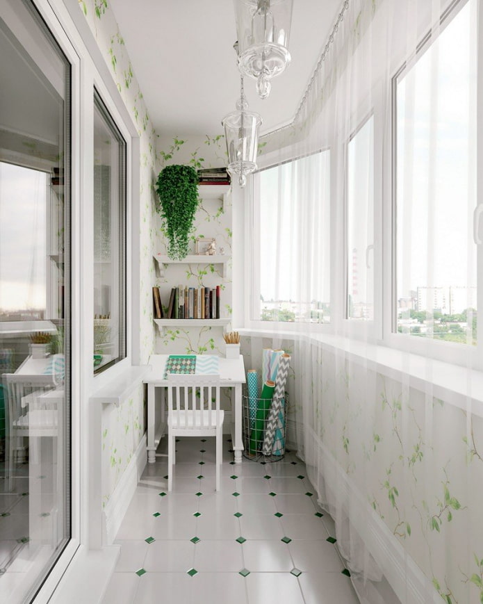 klein balkon