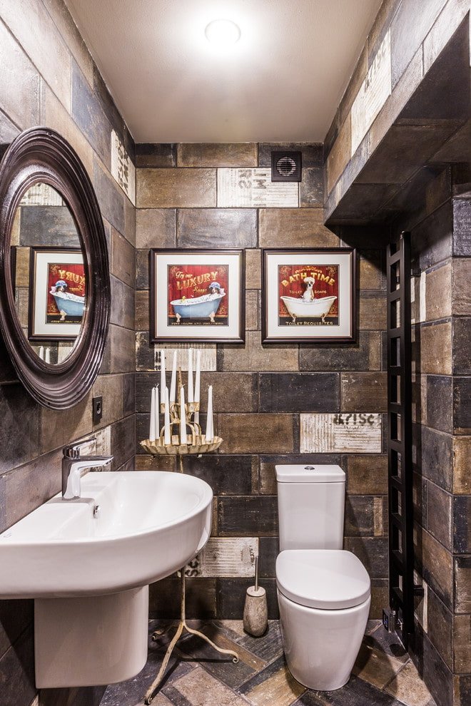 toilet in industri?le stijl